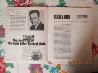 1969/1950 ' S ROCK & ROLL REVIVAL SOUVENIR PROGRAM 2