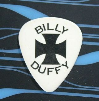 The Cult // Billy Duffy 2012 Choice of Weapon Tour Guitar Pick // white/black 2