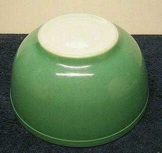 Vintage Pyrex 403 Green 2.  5 Quart Mixing Bowl Primary Colors