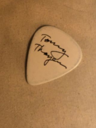 KISS Mount Rushmore Art Guitar Pick Tommy Thayer Signed Spaceman Rare Design Wow 2