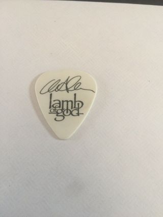 Lamb Of God Guitar Pick 2