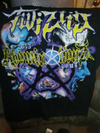 Twiztid 2013 Abomination Tour T Shirt M