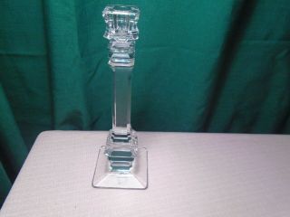 Towle Crystal Candlestick Holder 11 3/4 " Marked