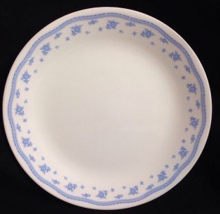 Corelle By Corning Morning Blue 10 1/4 " Dinner Plates Set Of 4