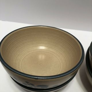 Pfaltzgraff Folk Art Cereal Bowl Set Of 4 Outside Design 600 USA Soup 4