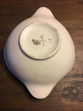 Vintage California Sasha Brastoff Pottery Dish Oval Modern Design C2 5