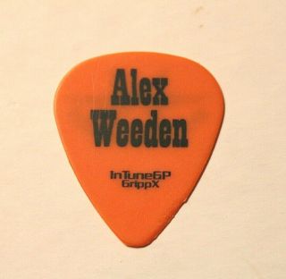 Miranda Lambert // Alex Weeden Tour Guitar Pick / Orange Stage - Wear 2