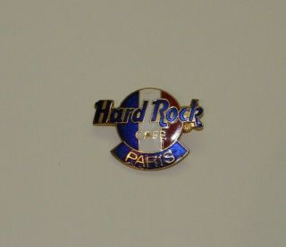 Hard Rock Cafe pin Paris France flag colors 2