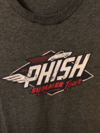 phish summer tour 2014 shirt size small 2