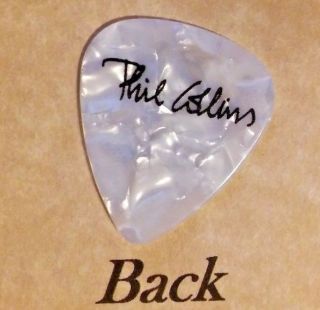COLLINS - PHIL COLLINS band logo signature guitar pick (GENISIS) - (W) 3