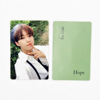 [seventeen] An Ode 독 : Fear Official Photocard / Hope Ver.  A - 2.  Hoshi