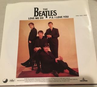 Beatles Love Me Do 1992 Promo 45 2