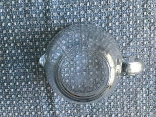PAMPERED CHEF Clear Glass 4 Cup 1 Quart BATTER BOWL Measuring Pitcher EUC 4