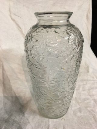 Flower Vase Fantasia By Princess House Glass 9 " Vintage Fine Crystal