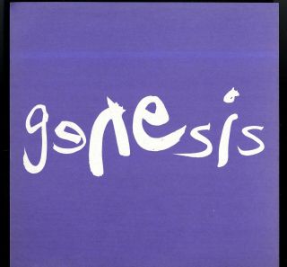 GENESIS - We Can ' t Dance - 2 Sided PROMO POSTER FLAT 12 X 12 Phil Collins 2