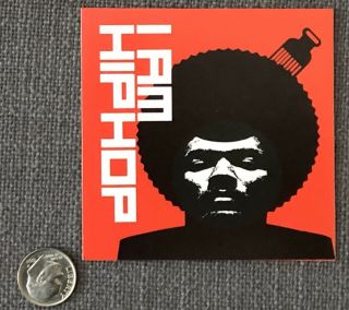 Rare I Am Hip Hop Pete Rock Promo Sticker