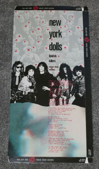 The York Dolls - Usa Cd Long Box Only (no Disc) Longbox - Lipstick Killers