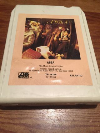 ABBA/ 1975 Polar Records 8 Track Tape 3