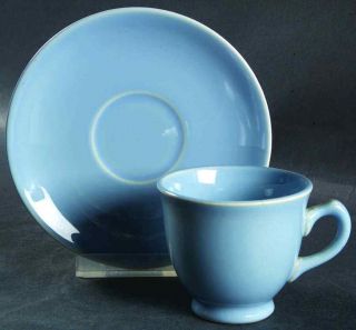 Taylor,  Smith & Taylor Luray Pastels Blue Demitasse Cup & Saucer 1348594