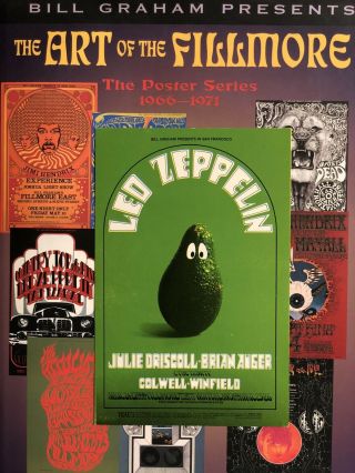 Bill Graham Led Zeppelin 1969 Bg 170 Postcard Mailer - Tuten