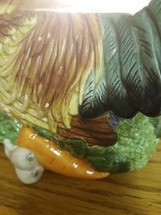 Fitz and Floyd Coq du Village Rooster Soup Tureen Classic 7