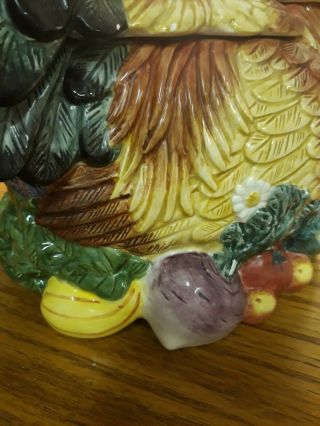 Fitz and Floyd Coq du Village Rooster Soup Tureen Classic 8