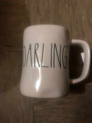 Rae Dunn Dunn Large Letters By Magenta “darling” Mug Cup