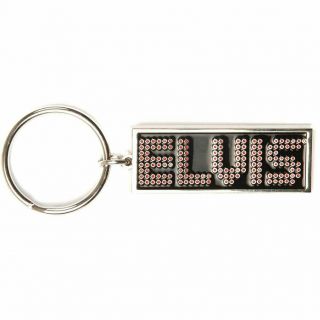 Elvis Presley Name Logo Metal Keyring Keychain - The King Music Gifts