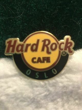 Hard Rock Cafe Pin Oslo Classic Logo Pin
