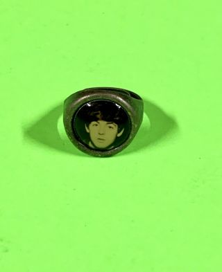 1960s Beatles Paul Mccartney Gumball Adjustable Ring