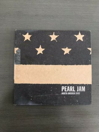 Pearl Jam Denver 2003 Riot Act Tour Cd Set Oop