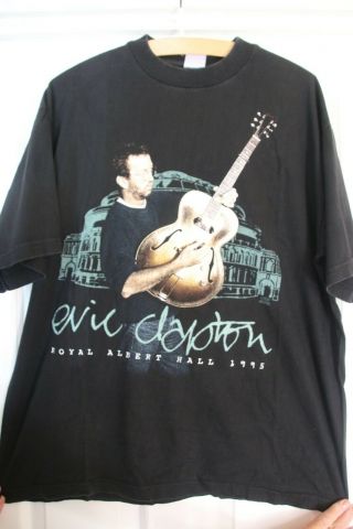 Mens Eric Clapton 1995 Royal Albert Hall Concerts Xl T - Shirt