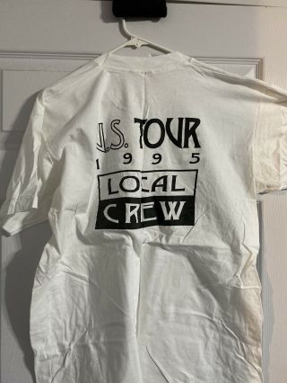 Boys II Men 1995 Concert Tour Crew T - Shirt XL Never Worn 4