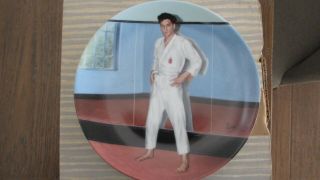 " Going For The Black Belt " Elvis Presley Collector Plate 7826a