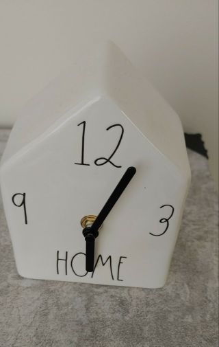 Rae.  Dunn Home Clock