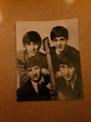 The Beatles Photo Print (radio Times)