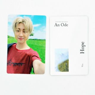 [seventeen]an Ode 독:fear Official Photocard/hope Ver.  B - 1.  The 8