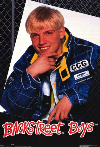 Music Poster Nick Carter Backstreet Boys 1990 