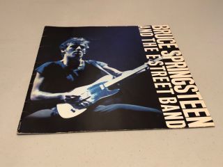 1980s Bruce Springsteen & The E - Street Band Tour Programme