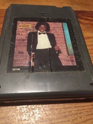 Michael Jackson/ Off The Wall 1979 Cbs 8 Track Tape