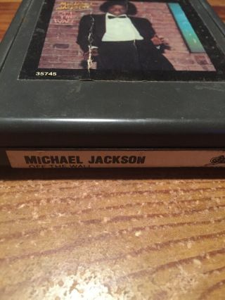 Michael Jackson/ Off The Wall 1979 CBS 8 Track Tape 2