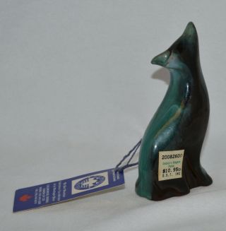 Vintage Blue Mountain Pottery Howling Wolf - Tag / Sticker / Price Tag 3