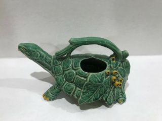 Rare Vintage Mccoy Ceramic Turtle Watering Pitcher
