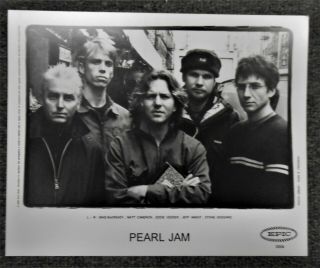Pearl Jam Publicity Press Promo Photo 8x10