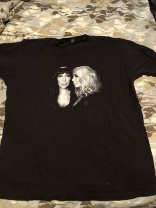 Official Authentic Cher Here We Go Again Tour 2019 T Shirt Size XL Extra Large 2
