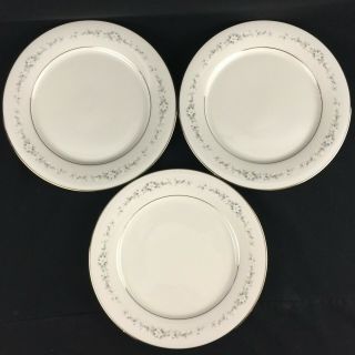 Set of 3 Dinner Plates 10 1/2 