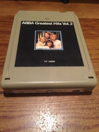 Abba/ Greatest Hits Vol.  2 1979 Polar Records 8 Track Tape