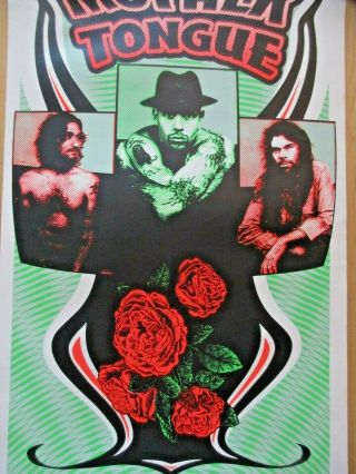 MOTHER TONGUE CONCERT POSTER 2002 SIGNED BY MARK ARMINSKI PARADISO AMSTERDAM 5
