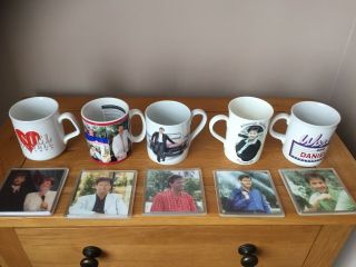 5 Daniel O’donnell Collectors Mugs/cups & Coasters