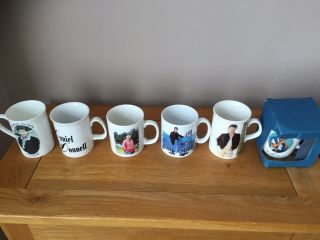 6 Daniel O’donnell Collectors Mugs/cups